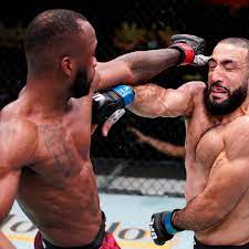 Edwards apologized to muhammad after the fight, i would have rather last, than that, he told daniel cormier after the fight. Belal Muhammad Unable To Continue Following Eye Poke From Leon Edwards Ufc Vegas 21 Main Event Declared No Decision Mma Fighting