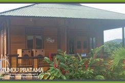 Rumah Kayu Ukuran 36 M2 6 X 6 Desain Minimalis Tipe 1 Kamar