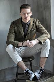 Porter Olive Jacket By Kai D Kaid Estilos De Moda Masculina Moda Hombre Moda