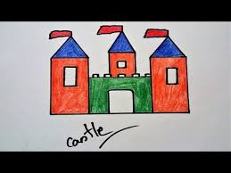 How To Draw A Castle For Kids Drawing A Castle How To Draw And Color A Castle Step By Step Youtube Here is an easy castle coloring tutorial for children. how to draw a castle for kids drawing a castle how to draw and color a castle step by step