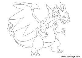 Check spelling or type a new query. Coloriage Mega Dracaufeu Ex Pokemon Dessin Pokemon A Imprimer