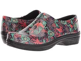 Klogs Footwear Mission Womens Clog Shoes Mardi Gras Patent