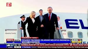 Senin, 22 maret 2021 23:46. Pesawat Pm Israel Dilarang Masuk Wilayah Indonesia Youtube
