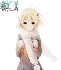 Winter or at least a. Anime Girl Winter Clothes Gambarku