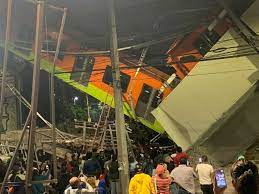 Se desploma 'ballena' con tren del metro cdmx en la estación olivos de la línea 12. W71viccmpskksm