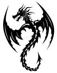 Apart from the colors best part of this kind of tattoo is that you can easily customize size for different parts of your body. 1 Tribal Dragon Tattoo Designs Free Stock Photos Stockfreeimages