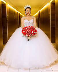 2020 Luxury Ball Gown Wedding Dresses Sheer Neck See Through Long Sleeve Corset Back Beading Crystal African Bridal Gowns Vestidos De Novia From Yimi1230520 1 Sheer Wedding Dress Wedding Dress Long