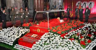 North korea's leader kim jong un was last seen in public on april 11, when he chaired a workers' party meeting. Kim Jong Un Begs North Koreans For Cash To Keep His Dad S Body Frozen In Ice Mirror Online