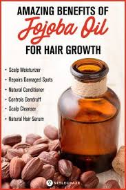 Jojoba Oil For The Hair Benefits And How To Use Jojoba Oil Benefits Hair Growth Oil Hair Serum