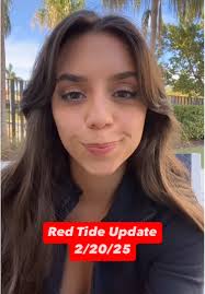 The coast is clear, literally!! 🏝️ #florida #swfl #flwx #redtide #beach  #forecast #weather