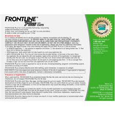 Frontline Plus For Cats And Kittens 1 5 Lbs And Over Flea