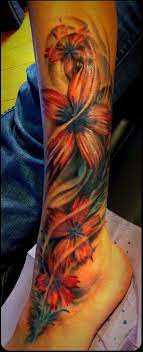 Pretty Flowers Coverup Color Color Lower Leg Lower Leg Tattoos Leg Tattoos Pretty Tattoos