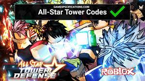 Reise durch die zeitalter und führe deine stadt zum erfolg. 71 Roblox All Star Tower Defense Codes For Extra Gems Game Specifications