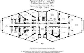 floor plan 5 bedroom apartment 1 hyde park one hyde park architectural floor plans floor plans