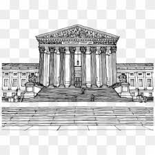 The official app of the university of alabama at birmingham. Drawing Structures Capitol Us Supreme Court Building Drawing Clipart 2716931 Pikpng