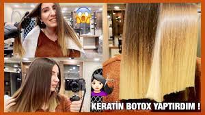 Saca Keratin Botox Nasil Yapilir Keratin Botox Yaptirdim Youtube