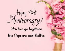 May the precious love between you two always bloom in grace. 1st Anniversary Wishes Messages And Quotes Wishesmsg
