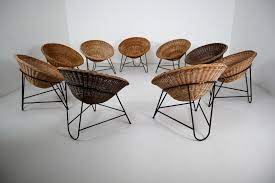 Get 5% in rewards with club o! Mid Century Modern Wicker Midcentury Wicker Easy Lounge Patio Chairs Designed In Europe 1960s Mid 20th Century Modernism Items By Category European Antiques Decorative