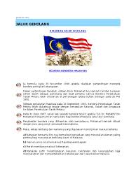 When tanah melayu was on its way to gain independence, they needed an official rule or 'perlembagaan' that will satisfy all races. Kibarkan Jalur Gemilang