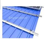 Aluminum Rail For Roof Structure Silver Solar Panel Mounting ...