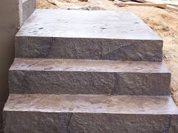 Stamped concrete steps and stairs. Stamped Concrete Other Textures And Uses For Colored Concrete Great Plains Concrete