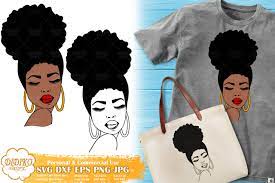 Download Black Woman Svg 1 Afro Woman Svg Cricut File Didiko Designs