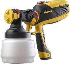 Amazon Com Wagner Spraytech 0529010 Flexio 590 Handheld Hvlp Paint Sprayer Sprays Unthinned Latex Includes Two Ispray Detail Finish Nozzle Complete Adjustability For All Needs Lawn And Garden Sprayers Garden Outdoor