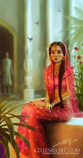 Akanksha By Tanya Wheeler Digital Art Girl Art Girl Female Art