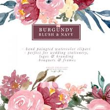 Watercolor Flower Border Clipart Romantic Blush Peony Floral Frame Png For Southwestern Wedding I Free Watercolor Flowers Watercolor Bouquet Floral Watercolor