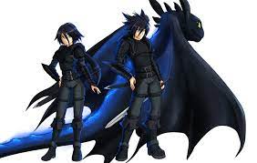 A Human Toothless And I Added A Female Version Just For The Heck Of It Nbsp Took Me About A Week How Train Your Dragon How To Train Your Dragon Httyd Dragons