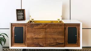 Woodworkingturntable and record storage cabinet (imgur.com). Sonos Now Has A Connected Vinyl Record Console Too Techradar