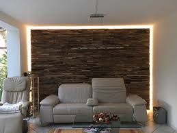 Holz Verkleidung Wand Rustikal Hinterleuchtet Wohnzimmer Verkleidung Wande Holzvertafelung Wand Altholz Wandverkleidung