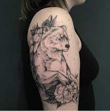 50 Tribal Bear Tattoos For Men 2021 Grizzly Teddy Pooh Paw Native American Designs
