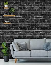 Feel free to download, share. Removable Peel N Stick Wallpaper Self Adhesive Wall Mural Black Gray Brick Pattern Nursery Wall Room Decor Realistic Brick Wall In 2021 Brick Wall Bedroom Black Brick Wallpaper Brick Decor