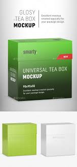 Tea Box Mockup Tea Box Box Mockup Mockup