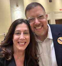 Thank you Christine Pelosi for your endorsement! Honored to have earned  your vote this Saturday, and looking forward to working together to protect  abortion rights and further progress for women up and