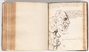 Corazones decorativos cuaderno de tapa dura. Manuscrito De Principios Artisticos De Rubens Manuscrito Bordes Coleccion Museo Nacional Del Prado