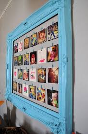 Maybe printed out photos on paper is not for you. Or In An Empty Frame Diy Projects Crafts Projects