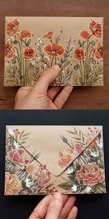 Maria Ballarin On Instagram Art Envelope Postart Snailmail Flowers Floral Poppies Roses Mail Art Envelopes Envelope Art Mail Art