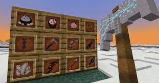 Features weapons including repulsers and the war. God Of War Minecraft Pe Addon