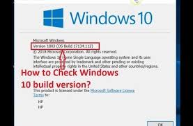 How To Check Windows 10 Build Version Windows 10 Tutorials Windows 10 Microsoft Windows 10