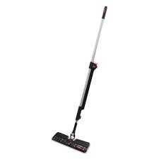 Rubbermaid Commercial Products Executive Series Pulse Double Sided Microfiber Spray Flat Mop 55 8 In Rcp1863885 The Home Depot In 2020 Rubbermaid Commercial Products Mop System Spray Mops