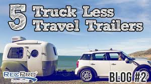 Motorcycle camping trailer used to pull behind camper tow travel popup tent | ebay. Recpro Blog 5 Truck Less Travel Trailers That You Can Pull With Your Car Youtube