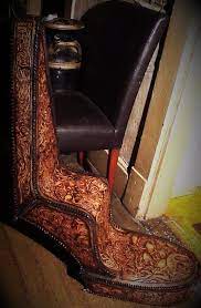 Hand Tooled Leather Motorcycle King Queen Original Design By Misfit Skinny Kustoms I Use Stains For My Col Custom Leather Work Motorcycle Seats Bike Seat