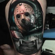 Common themes in jason voorhees tattoos. The Best Tattoos Inspired By The Movies Film Daily Tattoo News