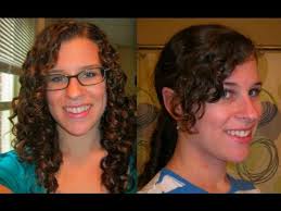 Curly hair with bangs looks extremely cute and feminine. Curly Care Styling Curly Side Bangs Youtube