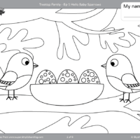 There are various activities which families perform together, like eating, playing and going on vacations. One Little Finger Coloring Pages Super Simple