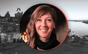 Andréann Duquet Présidente fondatrice de Yoga Élévation, elle a récemment  lancé la Station BE