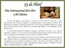 Abril 23 Dia Del Idioma Imagenes Para Estados Idiomas