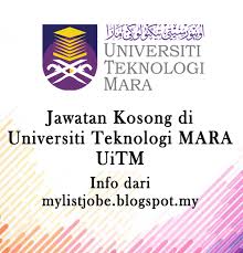 Iklan jawatan kosong terkini dan terbaru dari pelbagai agensi kerajaan dan swasta tahun 2016 dan tahun 2017. Jawatan Kosong Di Universiti Teknologi Mara Uitm 31 Oktober 2016 Appjawatan Malaysia